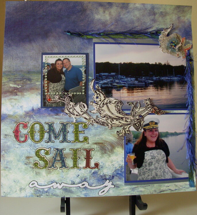 Come Sail Away - Sept Scrap This Challenge