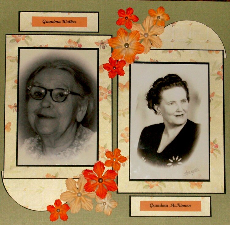 My two Great-Grandmothers