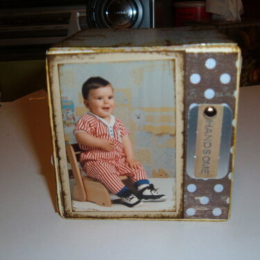 Altered wooden block