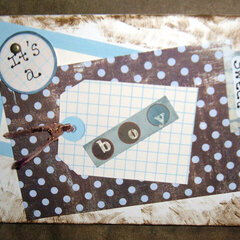 Baby Boy Card