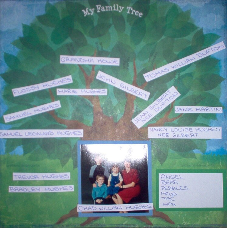 Chad&#039;s family Tree