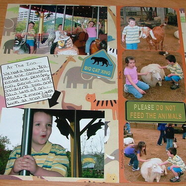 PAGE 2- KINDERGARDEN A DAY AT THE ZOO