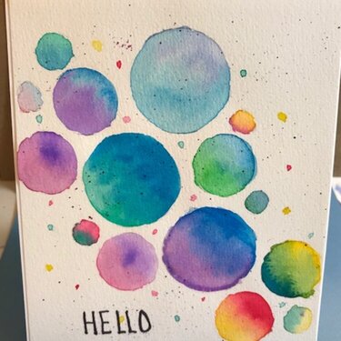 Hello card