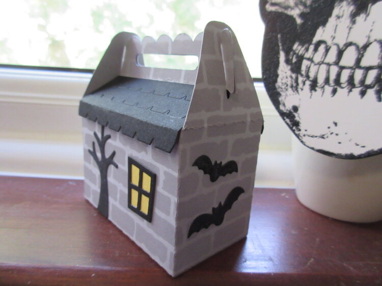 Lawn Fawn Haunted House Gable Box Halloween 2018 Series 3