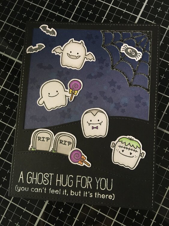 2 x So Many Ghosts | MFT Fab boo lous Cards | Halloween 2018 Series 7