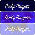 Blue Daily Prayers Bookmarks