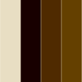 Tan Black Brown Solid Colored Bookmarks from Greeting Cards