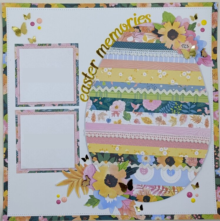 Easter Memories 12x12 Layout