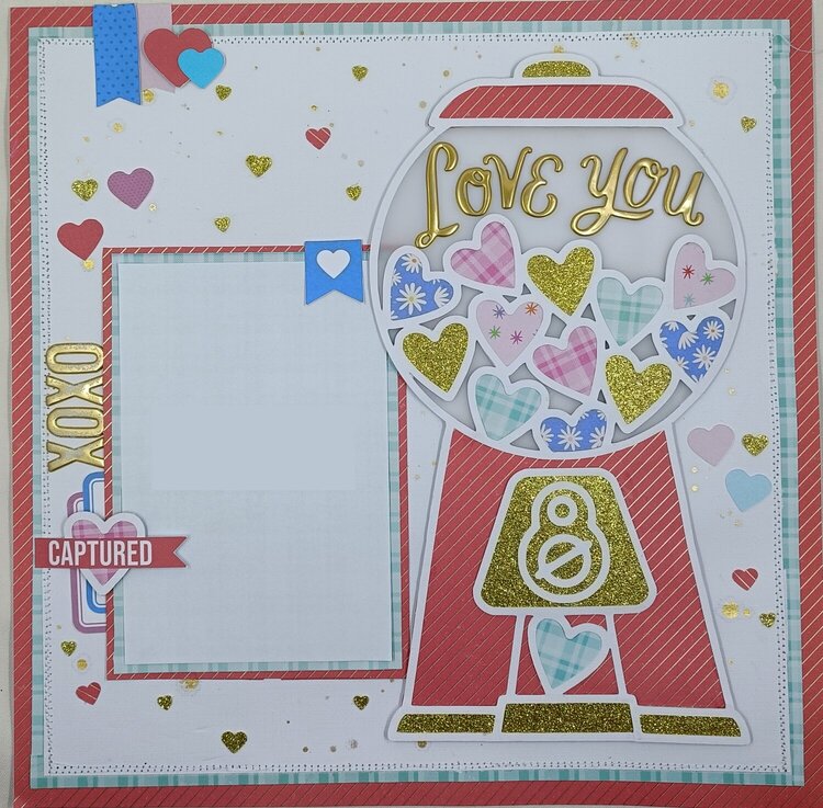 Love You 12x12 Layout