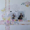 Happiness 12x12 Scrapbook Layout