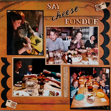 Say cheese fondue