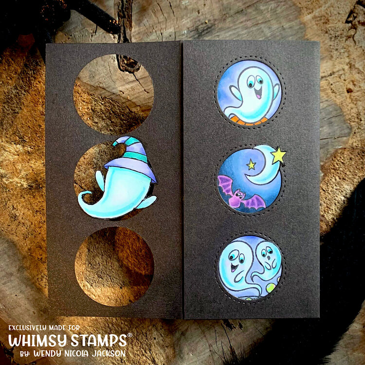 Trifold Boo Ghosts Card