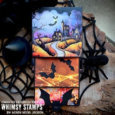 Flip Flap Fun Fold Halloween Card