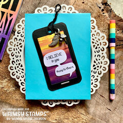 Mobile Phone Shaped Bookmark