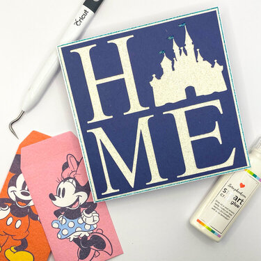 Disney Castle Card