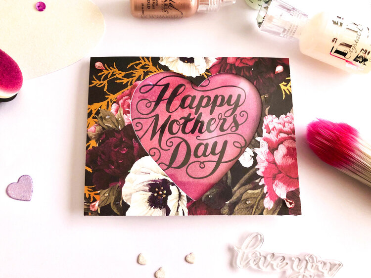 Floral Mother&#039;s Day Card