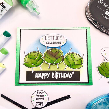 Lettuce Celebrate Birthday Card