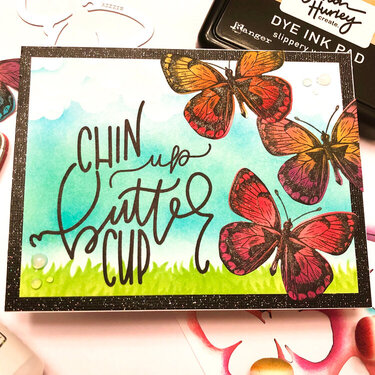 Chin Up Buttercup Butterflies