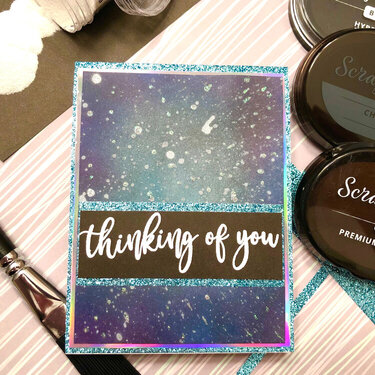 Thinking of You Universe Card