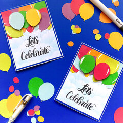 Balloon Celebration Card