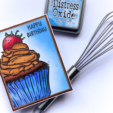 Big &amp; Bold Cupcake Card