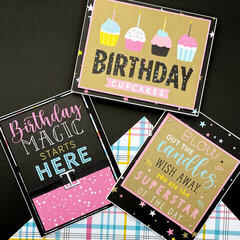 Magical Birthday Girl Cards