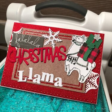 Falalala Christmas Llama