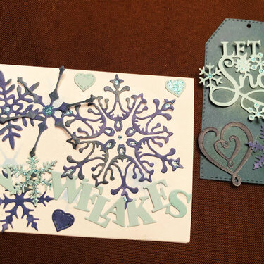 Snowflake Card &amp; Gift Tag