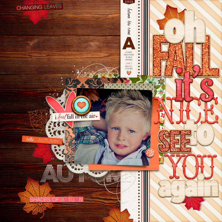 OH FALL IT&#039;S NICE TO SEE YOU AGAIN|Layout Inspired by Eranslow