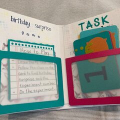 Elin the Science kid card/journal -3 and 4