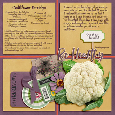 Cauliflower Porridge