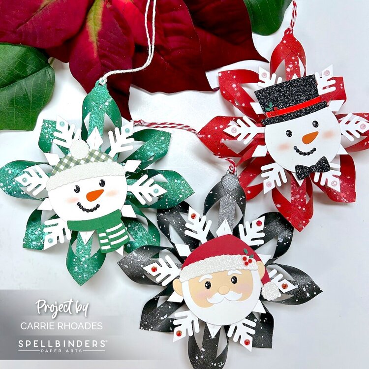 Santa&#039;s Circle Crew Ornaments