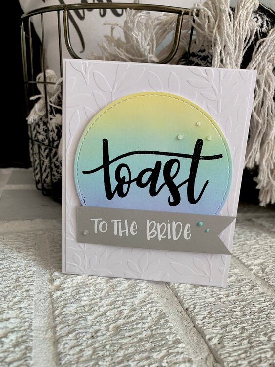 Bridal shower card