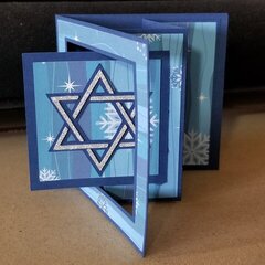 Hannukah lever card