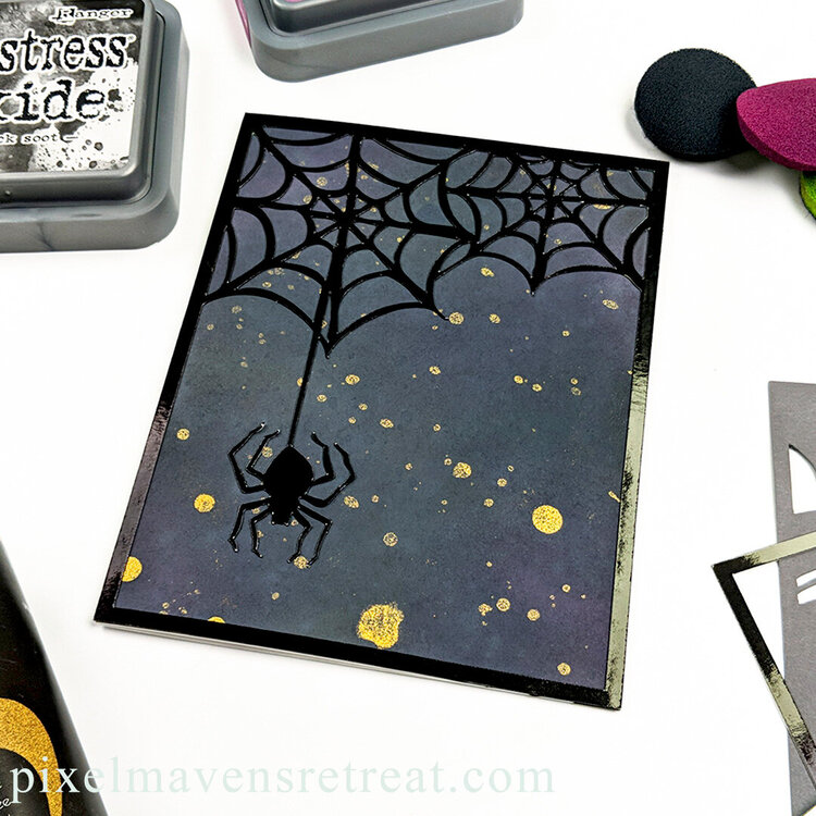 Distress Oxide Blends for Halloween #3