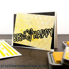 Bee Happy Feat. Scrapbook.com Be Mine Cut File