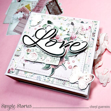 Simple Stories - Simple Vintage Love Story Wedding Album