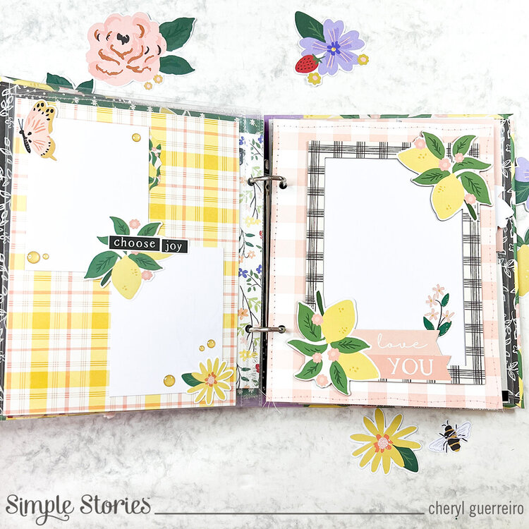 The Little Things mini binder