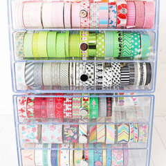 Deflecto Washi Storage Cube