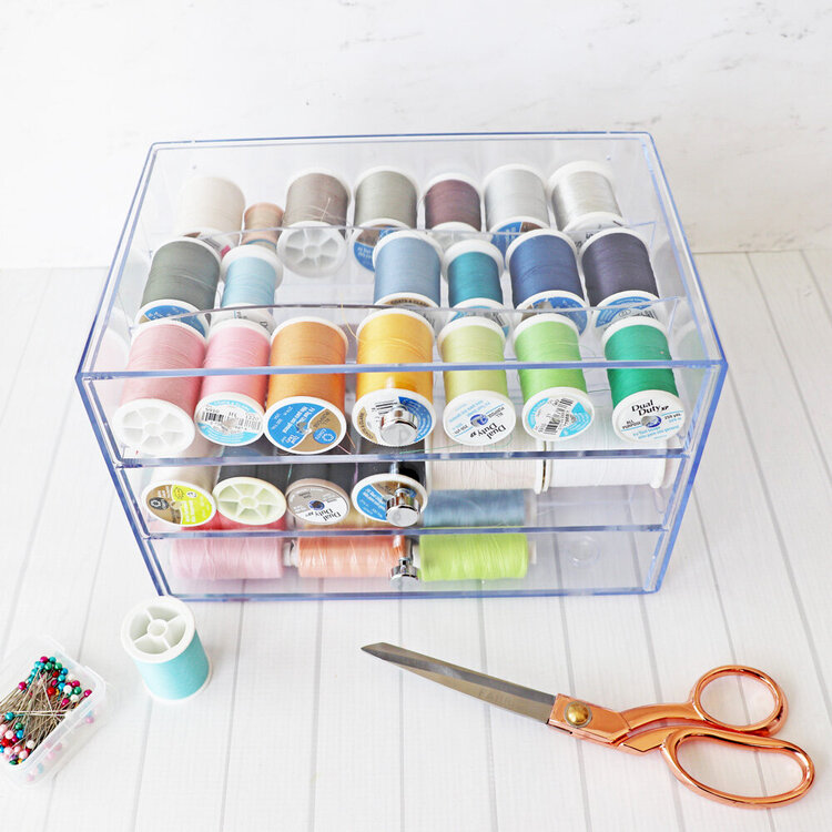 Deflecto Washi Storage Cube to Store Thread