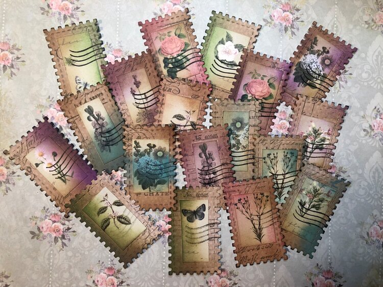 Handmade Mail stamp