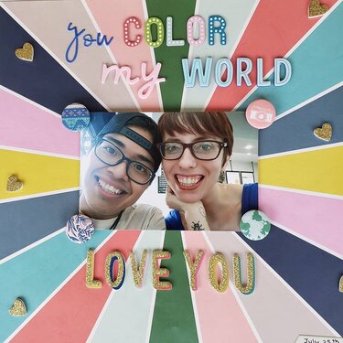 You Color My World