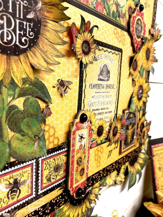 Graphic 45 Let it Bee Wall Hanging