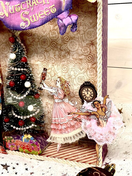 Graphic 45 Nutcracker Sweet Lighted Shadow Box