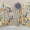 Reneabouquets Altered letters for Debbie