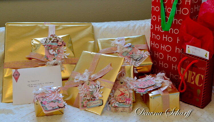 Secret Santa gifts for Dawna