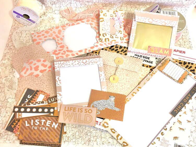 Envelopes with Peekaboo Pockets