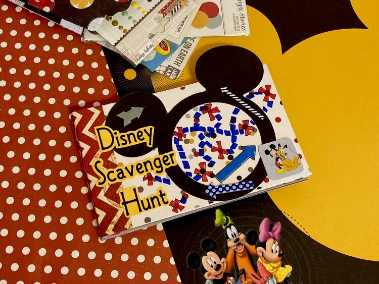 Disney Scavenger Hunt Mini Album