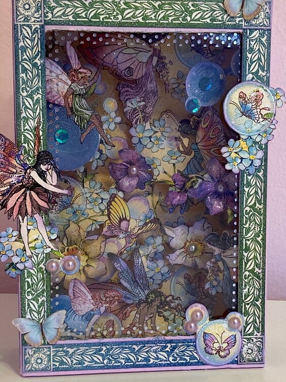 Fairie Wings Shadow Box