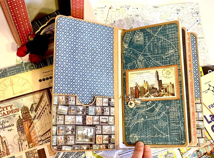 Graphic 45 Cityscapes Travelers Notebook and Box